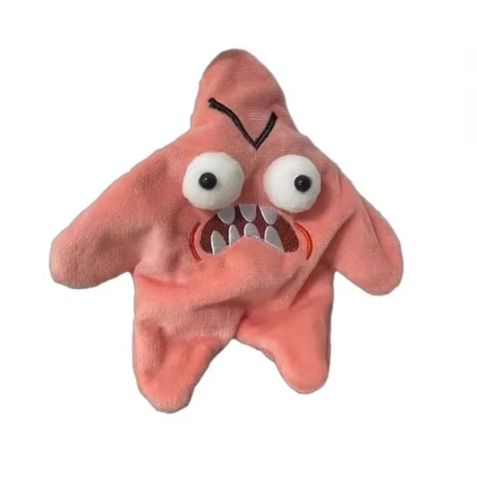 Angry Fighting Star Plush